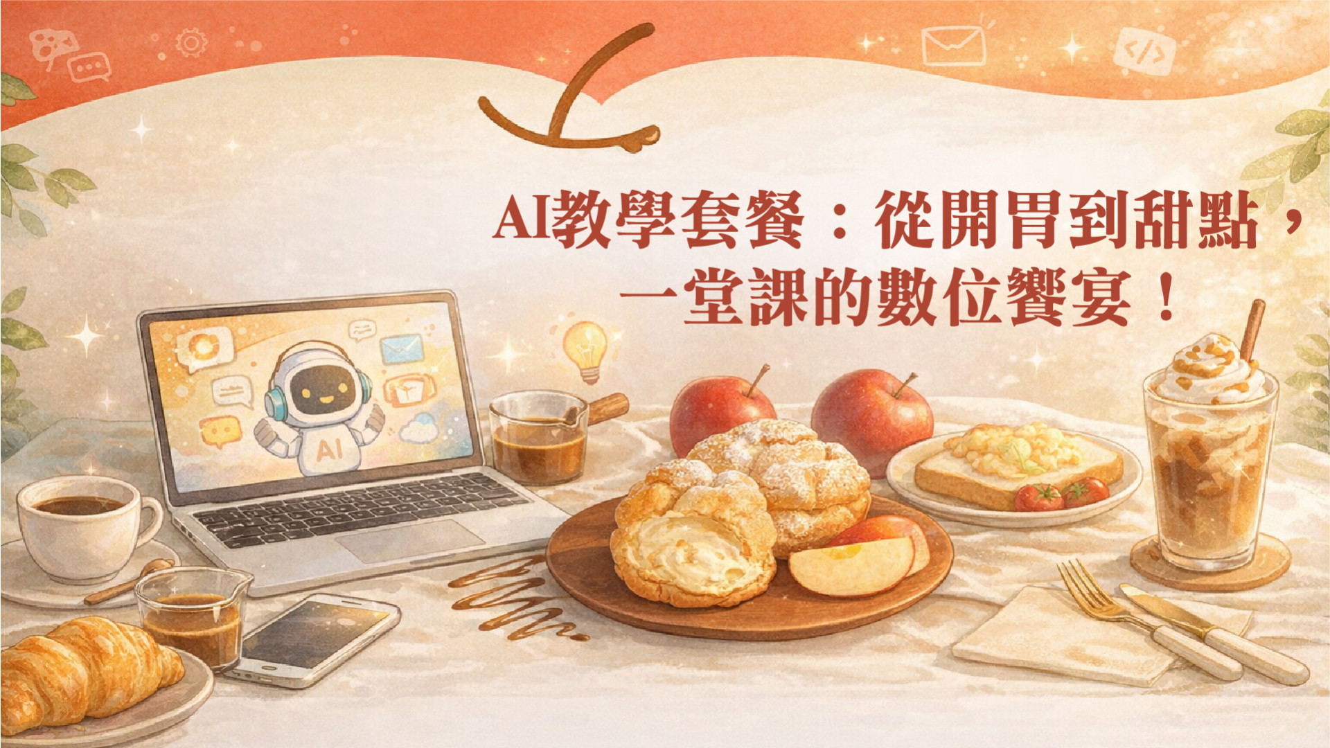 AI教學套餐：從開胃到甜點，一堂課的數位饗宴！ - 複製 - 南一研習網